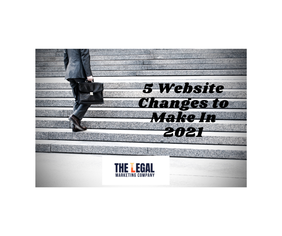 5 Website Changes to Make In 2021